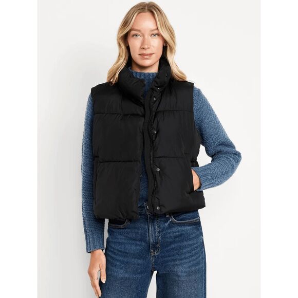NWT Old Navy Quilted Puffer Vest - Picture 1 of 4